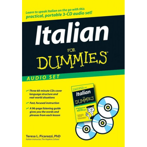 Teresa L. Picarazzi - Italian For Dummies , Audio Set