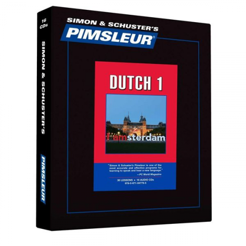 Pimsleur - Pimsleur Dutch Level 1 CD: Learn to Speak and Understand Dutch with Pimsleur Language Programs