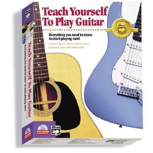 Morty Manus Ron Manus - Alfred's Teach Yourself to Play Guitar: Everything You Need to Know to Start Playing Now!, CD-ROM