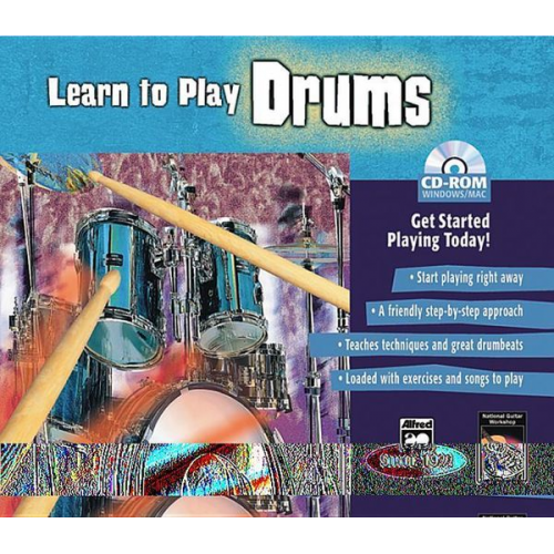 Learn to Play Drums: Get Started Playing Today!, CD-ROM Jewel Case