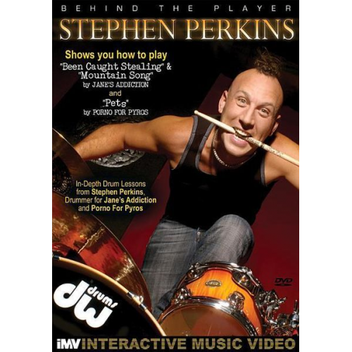 Stephen Perkins Jane's Addiction Porno For Pyros - Behind the Player -- Stephen Perkins