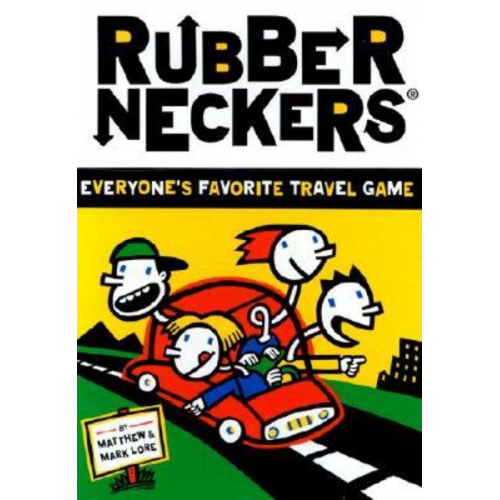 Rubberneckers: Everyone's Favorite Travel Game -- A Fun and Entertaining Road Trip Game for Kids, Great for Ages 8+ - Includes a Full Set of Travel-Re