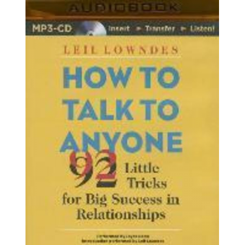 Leil Lowndes - How to Talk to Anyone