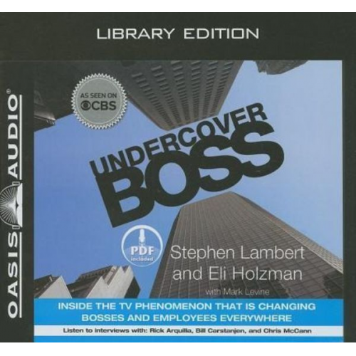 Stephen Lambert Eli Holzman - Undercover Boss (Library Edition)