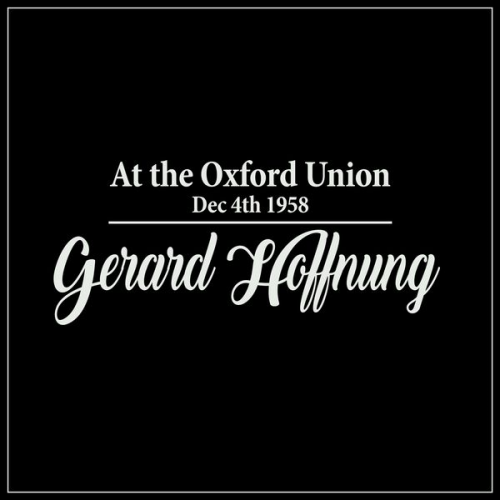 Gerard Hoffnung - Gerard Hoffnung at the Oxford Union