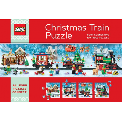 Lego Christmas Train Puzzle