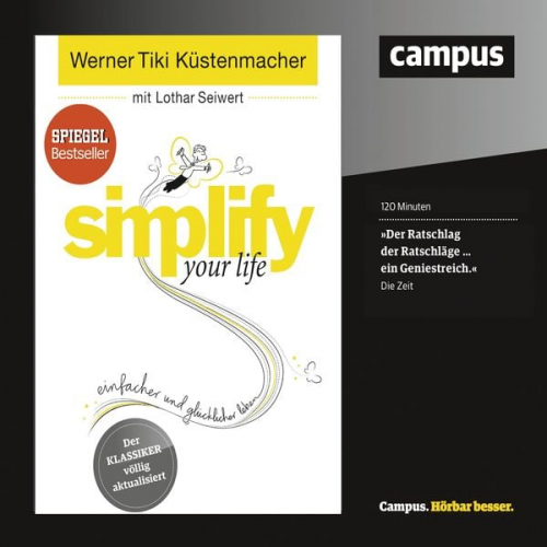 Werner Tiki Küstenmacher Lothar Seiwert - Simplify your life