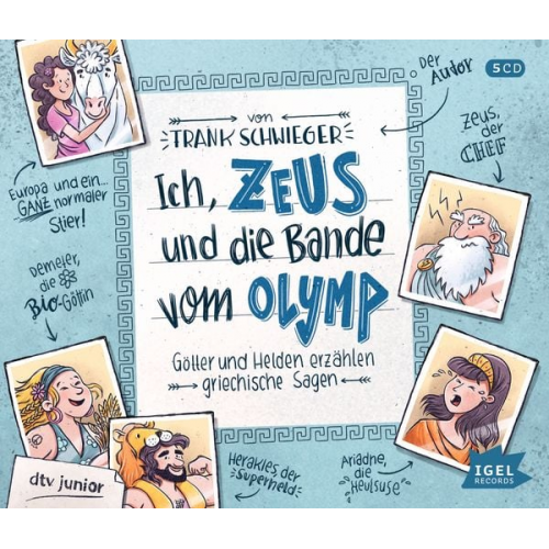 Frank Schwieger - Ich, Zeus, und die Bande vom Olymp