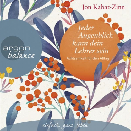 Jon Kabat Zinn - Jeder Augenblick kann dein Lehrer sein