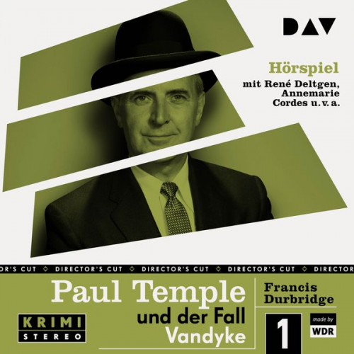 Francis Durbridge - Paul Temple und der Fall Vandyke (Original-Radio-Fassungen)