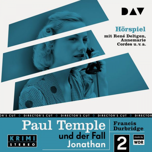 Francis Durbridge - Paul Temple und der Fall Jonathan (Original-Radio-Fassungen)