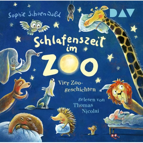 Sophie Schoenwald - Schlafenszeit im Zoo. Vier Zoo-Geschichten