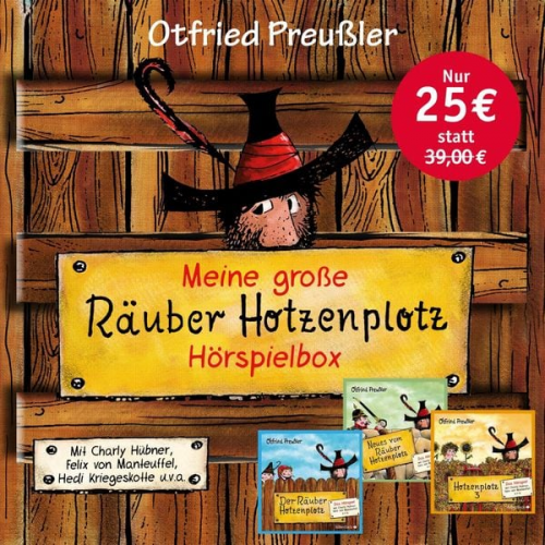 Otfried Preußler - Der Räuber Hotzenplotz - Hörspiele: Meine große Räuber Hotzenplotz-Hörspielbox