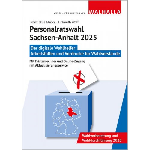 Helmuth Wolf Franziskus Gläser - CD-ROM Personalratswahl Sachsen-Anhalt 2025