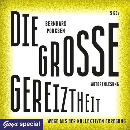 Bernhard Pörksen - Die große Gereiztheit. Wege aus der kollektiven Erregung