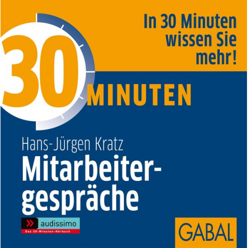 Hans J. Kratz - 30 Minuten Mitarbeitergespräche