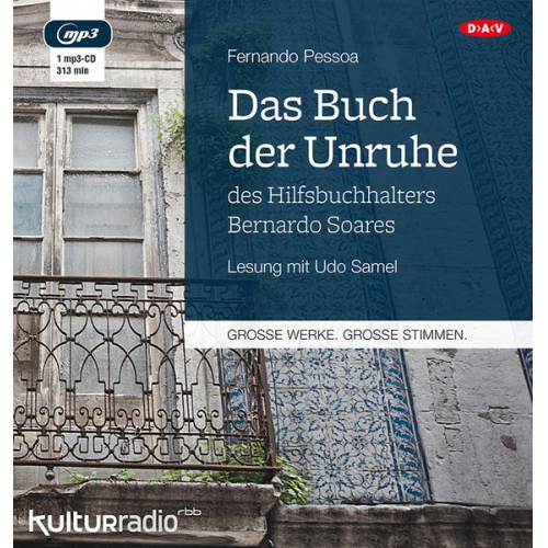 Fernando Pessoa - Das Buch der Unruhe des Hilfsbuchhalters Bernardo Soares