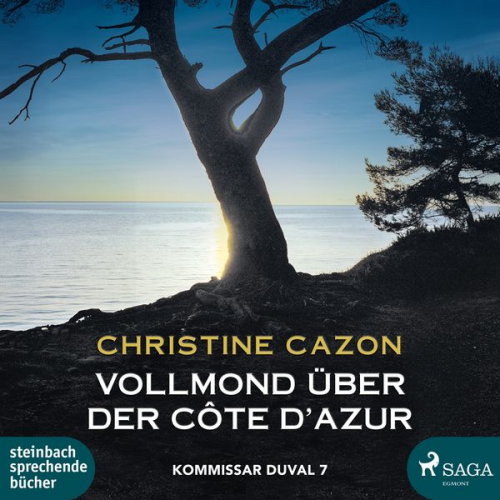 Christine Cazon - Vollmond über der Côte d'Azur