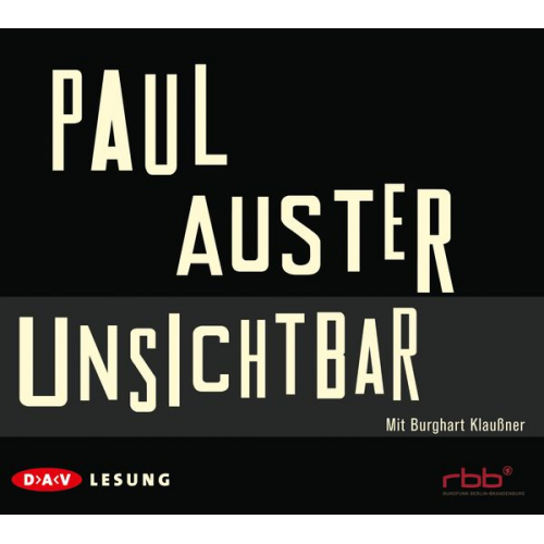 Paul Auster - Unsichtbar