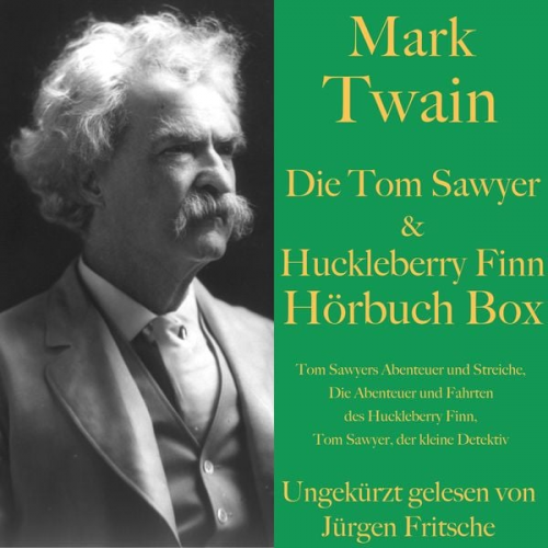 Mark Twain - Mark Twain: Die Tom Sawyer & Huckleberry Finn Hörbuch Box