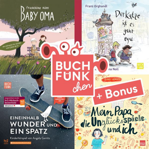 Friederike Köpf Angela Gerrits Franz Orghandl Gundi Herget - BUCHFÜNKchen Hörspiel-Box für die ganze Familie