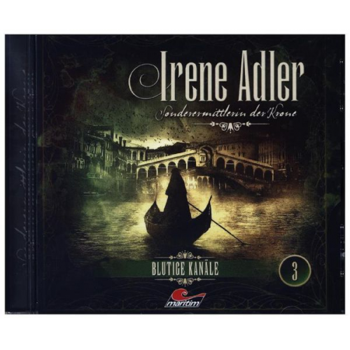 Irene Adler - Blutige Kanäle, 1 Audio-CD