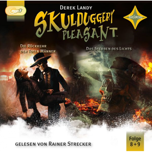 Derek Landy - Skulduggery Pleasant 8 Die Rückkehr der Toten Männer + 9 Das Sterben des Lichts