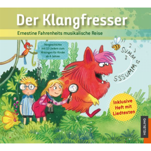 Heike und Christian Wegscheider - Der Klangfresser, Hörbuch-CD