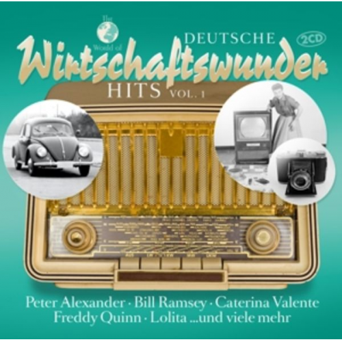 Deutsche Wirtschaftswunder Hits Vol. 1, 2 Audio-CD