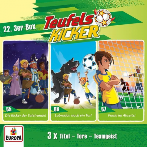 Teufelskicker - 22. Box - 3 Hörspiele