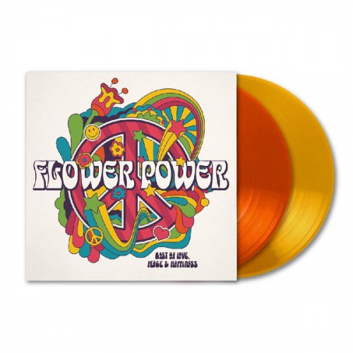 Various - Flower Power - Best Of Love, Peace and Happiness, 2 Schallplatten