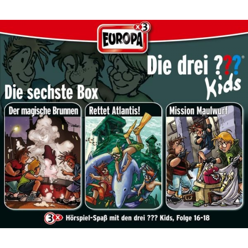 Ulf Blanck - Die drei ??? Kids 3er Box 06. Folgen 16-18 (drei Fragezeichen) 3 CDs