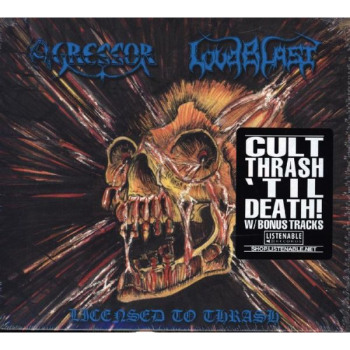 Loudblast Agressor - Licenced To Thrash, 1 Audio-CD