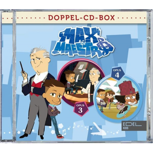 Max & Maestro-Doppel-Box-Folgen 3+4-Hörspiel