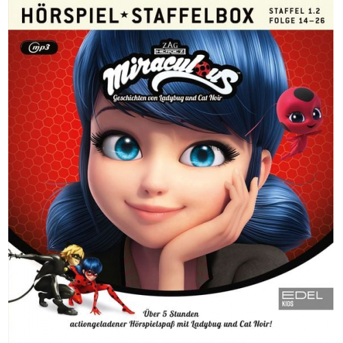 Miraculous-Staffel 1.2,Folge 14-26-HSP Staffelbox