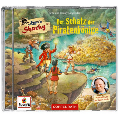 Jutta Langreuter - CD Hörspiel: Käpt'n Sharky - Der Schatz der Piratenkönige