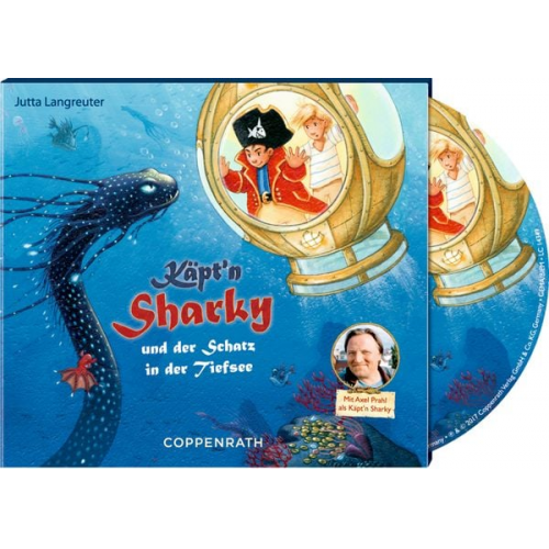 Jutta Langreuter - CD: Käpt'n Sharky und der Schatz in der Tiefsee