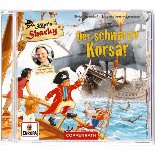 Jutta Langreuter Jeremy Langreuter - CD Hörsp.: Käpt'n Sharky – Der schwarze Korsar