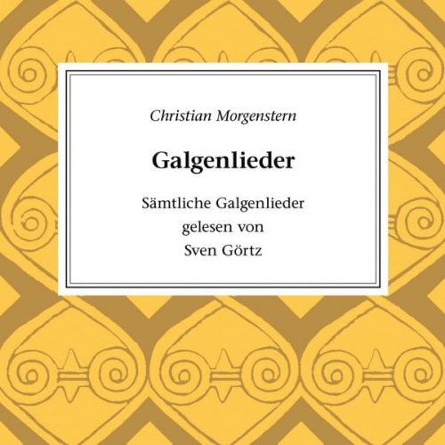 Christoph Morgenroth - Galgenlieder