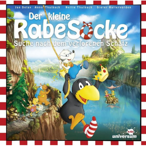 Kleine Rabe Socke/ verlorenen Schatz/ CD