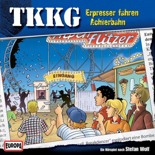 Andre Minninger Stefan Wolf - TKKG - Folge 156: Erpresser fahren Achterbahn