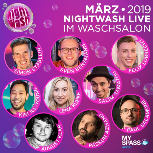 Passun Simon Stäblein Sven Bensmann Ill-Young Kim Lena Kupke - NightWash Live März 2019, März 2019