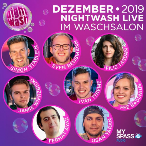 Simon Stäblein Sven Bensmann Ivan Thieme Drew Bulkeley Filiz Tasdan - NightWash Live, Dezember 2019