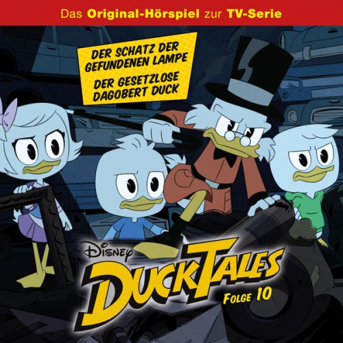 Daniel Charles Futcher - 10: Der Schatz der gefundenen Lampe / Der Gesetzlose Dagobert Duck (Hörspiel zur Disney TV-Serie)