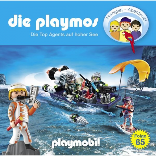 Simon X. Rost Florian Fickel - Die Playmos - Das Original Playmobil Hörspiel, Folge 65: Die Top Agents auf hoher See