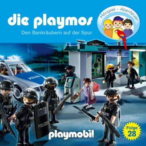 Simon X. Rost Florian Fickel - Die Playmos - Das Original Playmobil Hörspiel, Folge 28: Den Bankräubern auf der Spur