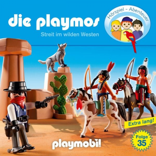 David Bredel Florian Fickel - Die Playmos - Das Original Playmobil Hörspiel, Folge 35: Streit im Wilden Westen