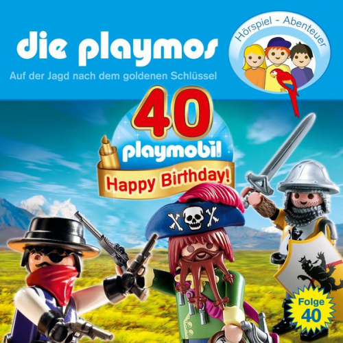 David Bredel Florian Fickel - Die Playmos - Das Original Playmobil Hörspiel, Folge 40: Auf der Jagd nach dem goldenen Schlüssel