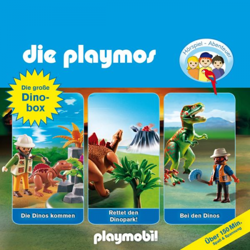 Simon X. Rost David Bredel Florian Fickel - Die Playmos - Das Original Playmobil Hörspiel, Die große Dino-Box: Folgen 3, 17, 30