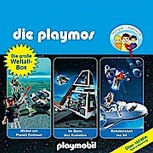 Die Playmos - Das Original Playmobil Hörspiel, Die große Weltall-Box: Folgen 29, 36, 48